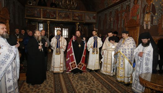 Liturghie și comuniune în cadrul Sfintei Mănăstiri Toplița