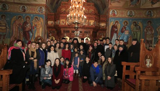 Comuniune și părtășie liturgică în cadrul Taberei de Tineret  „Credință și istorie pentru toți. Mănăstirea Izvorul Mureșului 5-11 februarie 2017”