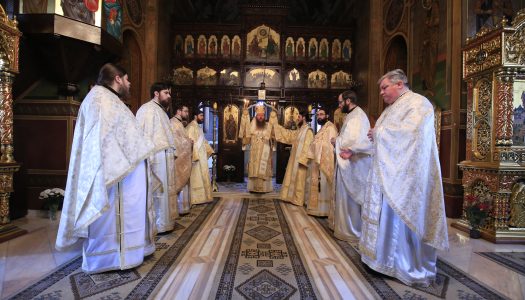 Nașterea Domnului Iisus Hristos. PS Andrei a săvârșit Sfânta Liturghie la Catedrala Episcopală din Miercurea Ciuc.