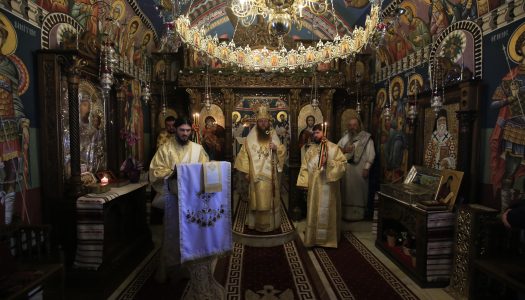 Sfântul Arhidiacon Ștefan.Ps Andrei a săvârșit Sfânta Liturghie la Mănăstirea Comandău.