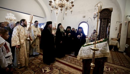 Liturghie cu patru arhierei la Mănăstirea Zosin din Botoșani: „Casa omului este sufletul său”