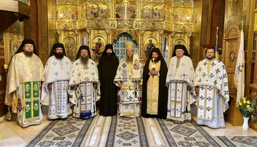 Liturghie arhierească la Catedrala Episcopală din Miercurea Ciuc