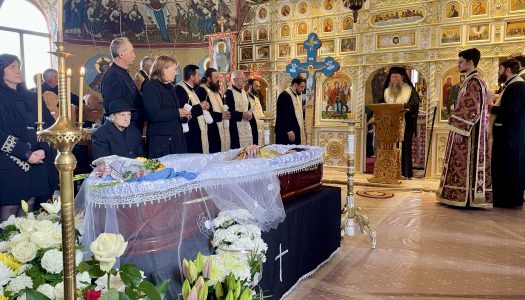 Slujba de înmormântare a Părintelui Gheorghe Tohăneanu