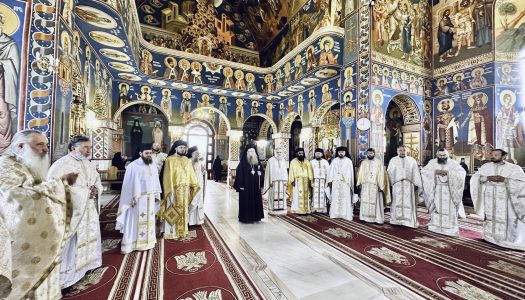 Sărbătoare la Mănăstirea Nașterea Sfântului Ioan Botezătorul din Valea Mare, județul Covasna