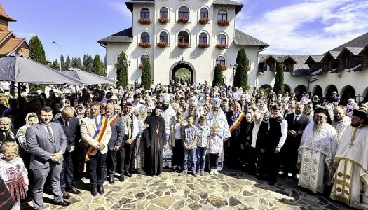 Sărbătoare la Mănăstirea „Schimbarea la Față” din Sita Buzăului
