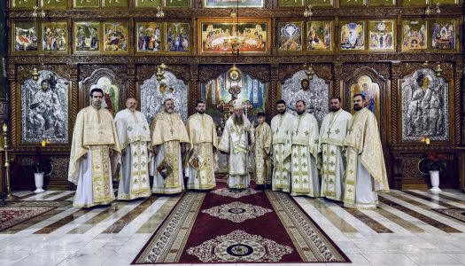 Sfânta Liturghie arhierească la Paraclisul Episcopal din Sfântu Gheorghe, în ziua Soborului Născătoarei de Dumnezeu