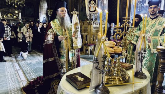 Slujba Vecerniei și cântare bizantină la Catedrala Episcopală