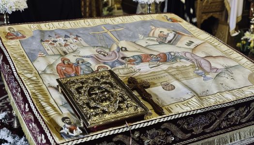 Prohodul Domnului, săvârșit în Vinerea Mare la Catedrala Episcopală din Miercurea Ciuc